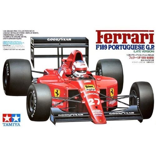 Tamiya 1/20 Ferrari F189 Late-Model Portugal GP Version