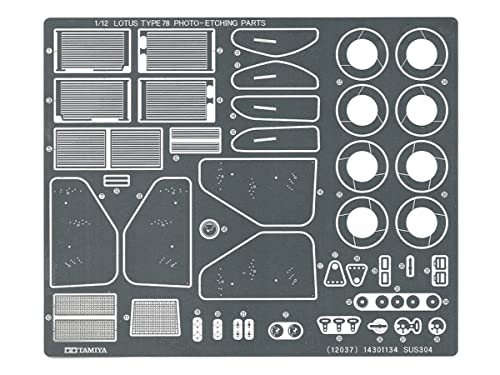 Tamiya 1/12 Big Scale Series No.37 Lotus Type 78 (with Etched Parts) Model Kit