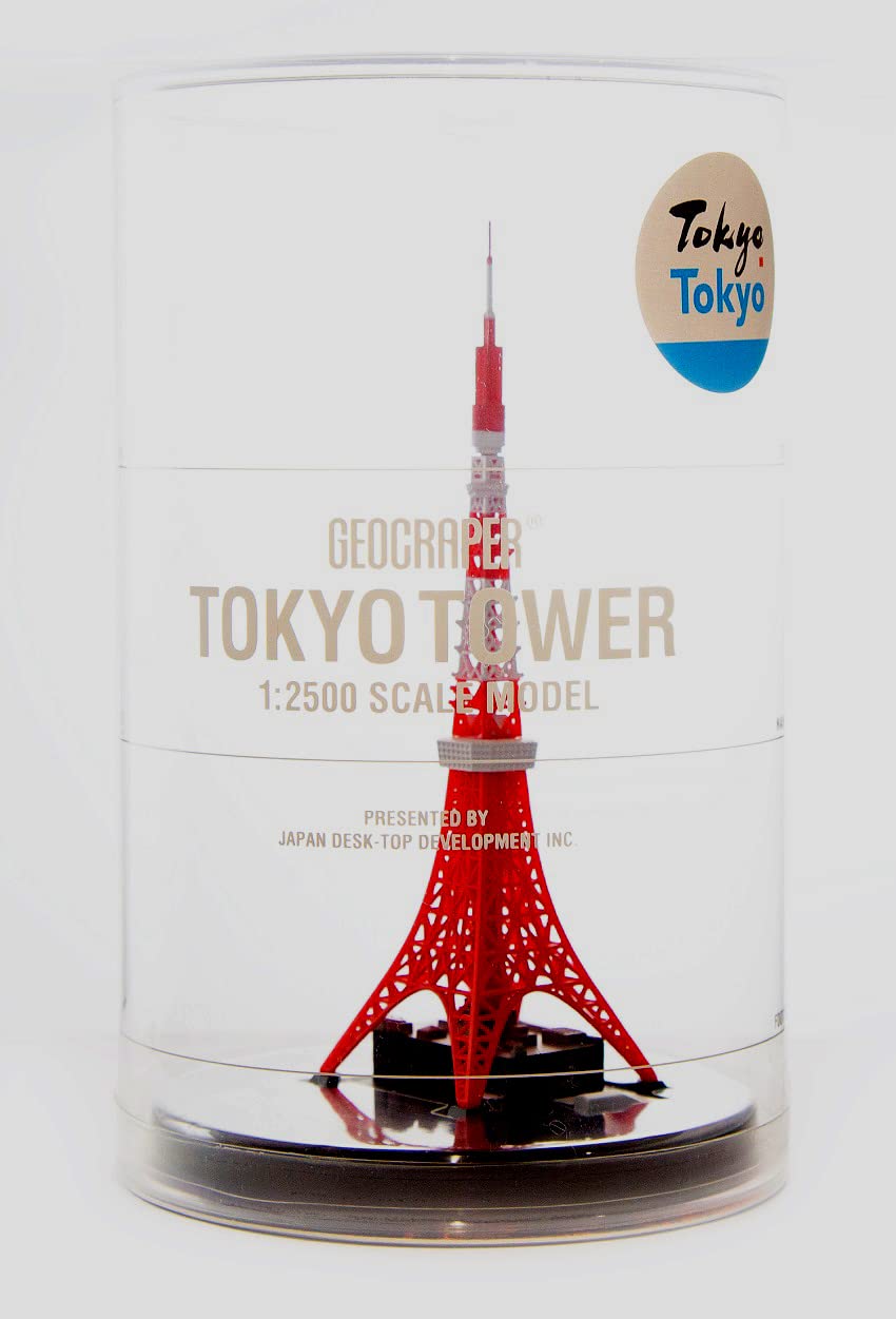 Tokyo Tower approx. H140 x W60 x D60mm Geocraper