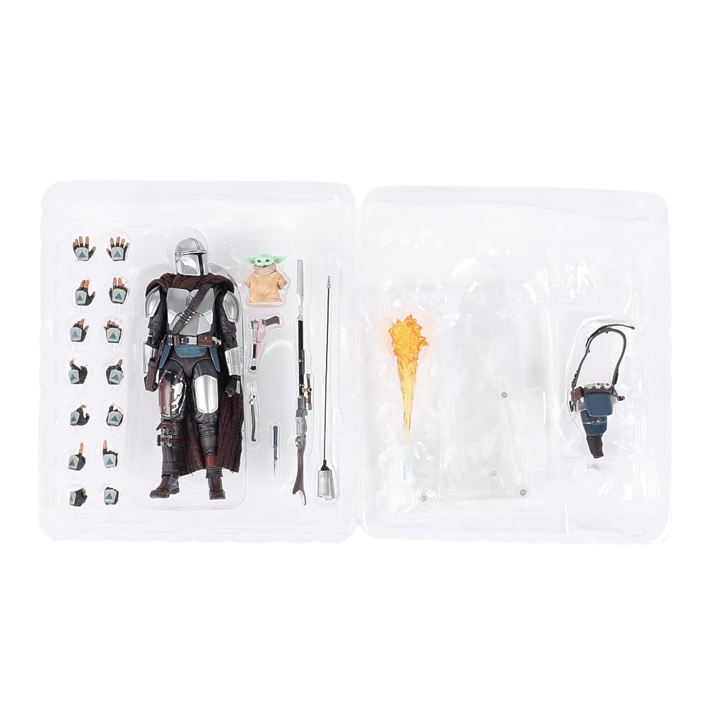 MAFEX No.129 Star Wars The Mandalorian Beskar Armor Figure 6.3in Medicom Toy