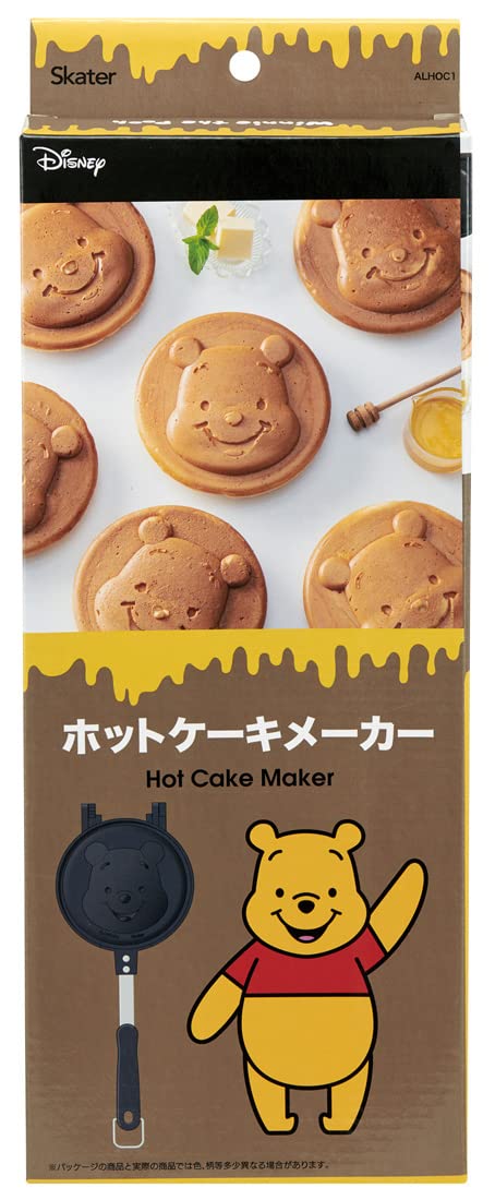 Skater Disney Winnie the Pooh Pancake Maker Direct Fire, Aluminum ALHOC1-A F/S