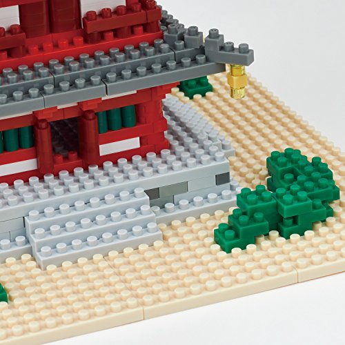 Kawada Nano Block Five-storied Pagoda Gojyu no Tou Deluxe Edition NB-031
