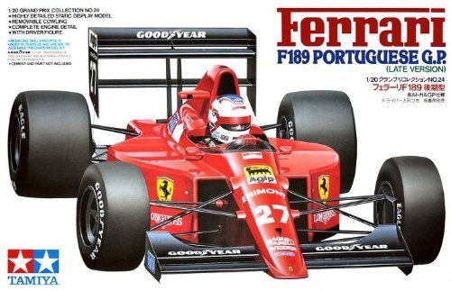 Tamiya 1/20 Ferrari F189 Late-Model Portugal GP Version