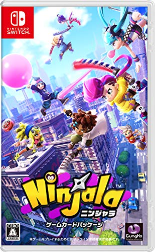 Ninjala Game Card Package Nintendo Switch GungHo Online