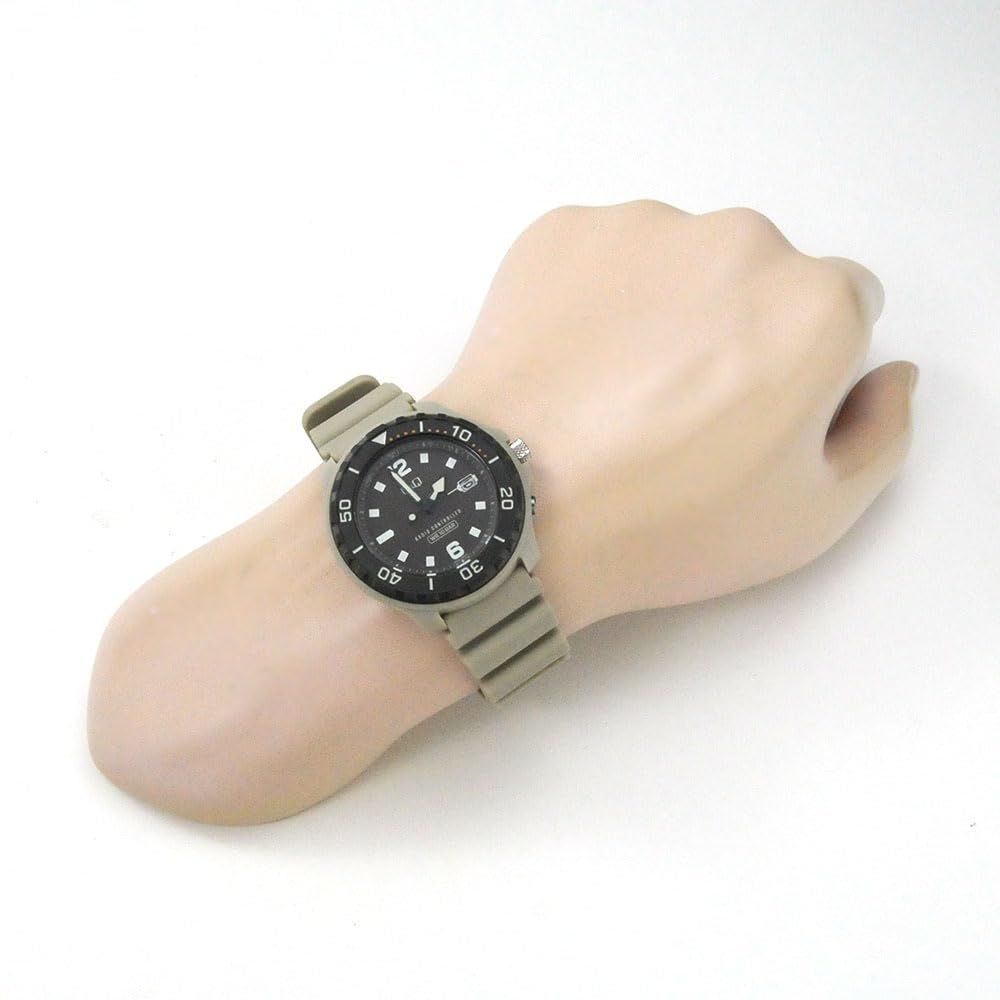 Citizen Q&Q Watch Solar Waterproof Urethane Band D02A-005VK Men's Beige