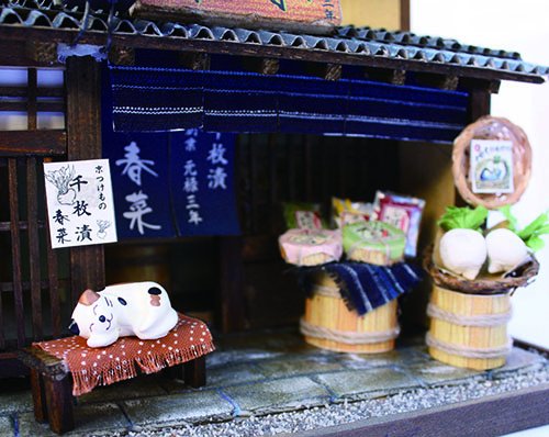Billy Handmade Dollhouse Kit Kyoto Series Kyomachiya II Pickles Shop 8503