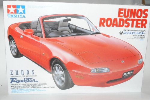 Tamiya 1/24 Sports Car Series No.85 Eunos Roadster Plastic Model 24085