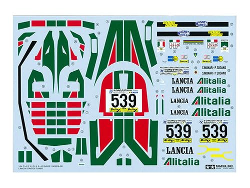 Tamiya 1/24 Scale Special Edition Lancia Stratos Turbo Plastic Model 25210