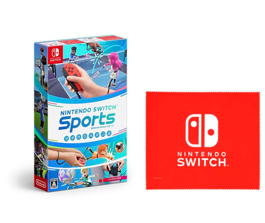 Nintendo Switch Sports (Includes Nintendo Switch Logo Design Microfiber Cloth)