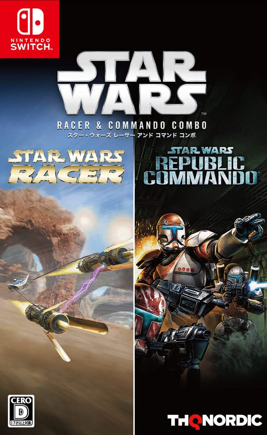 Star Wars Racer & Commando Combo Nintendo Switch THQ Nordic Sealed