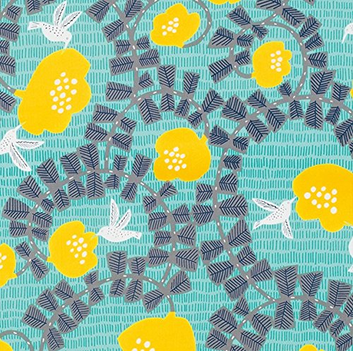 Musumi Furoshiki 70cm kata Kohare Hachidori Green Made in Japan 21414-205