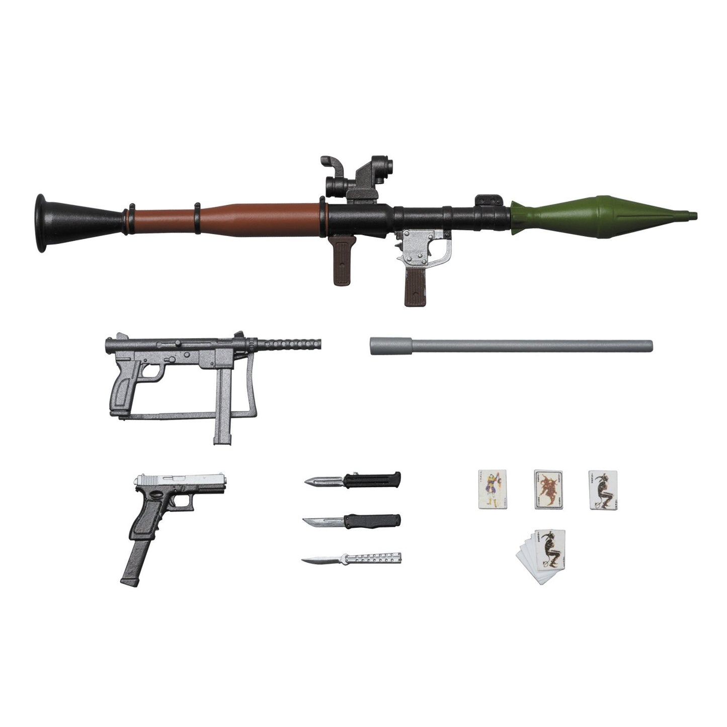 The Joker ver. 2.0 Batman The Dark Knight 6 in Action Figure DC MAFEX 051