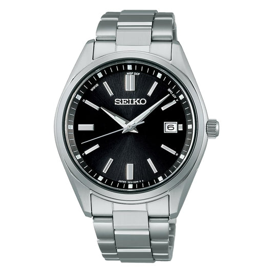 SEIKO Men's Watch SBTM323 SELECTION The Standard Radio Solar