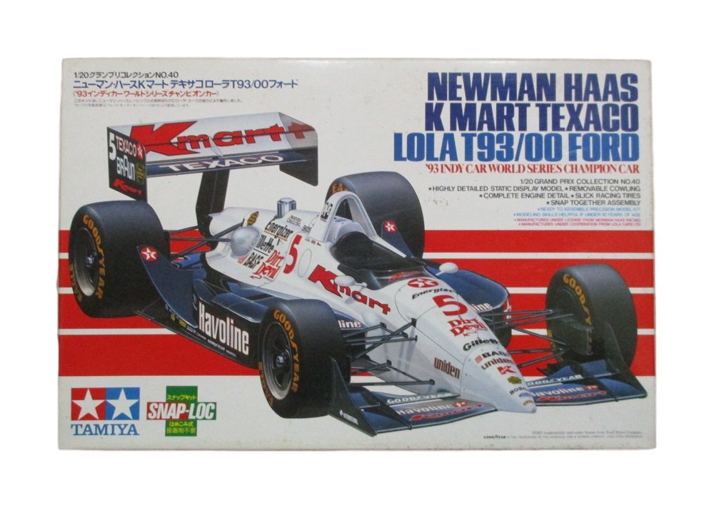 1/20 Tamiya New Man Haas Texaco Lola T93/00 Ford