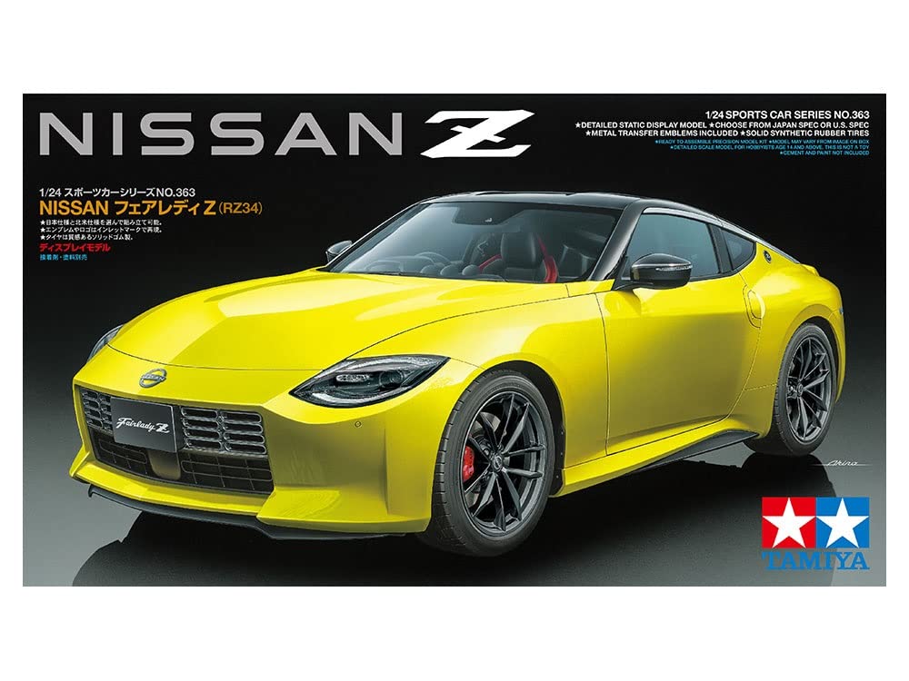 Tamiya 1/24 Sports Car Series No.363 Nissan Fairlady Z (RZ34) Model 24363