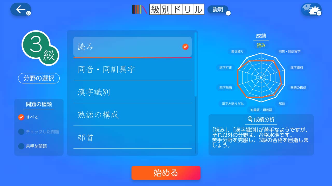 Kanji Kentei Smart Preparation - Switch