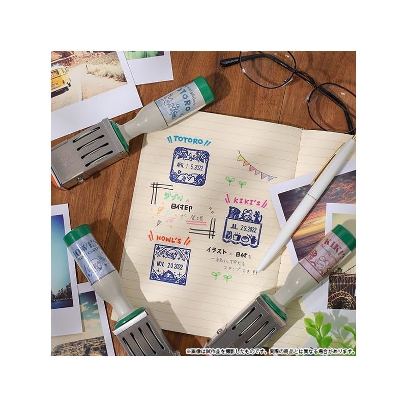 Sanby Movic My Neighbor Totoro Date Stamp SATK-AN-01 ABS StainlessSteel ‎0922-02