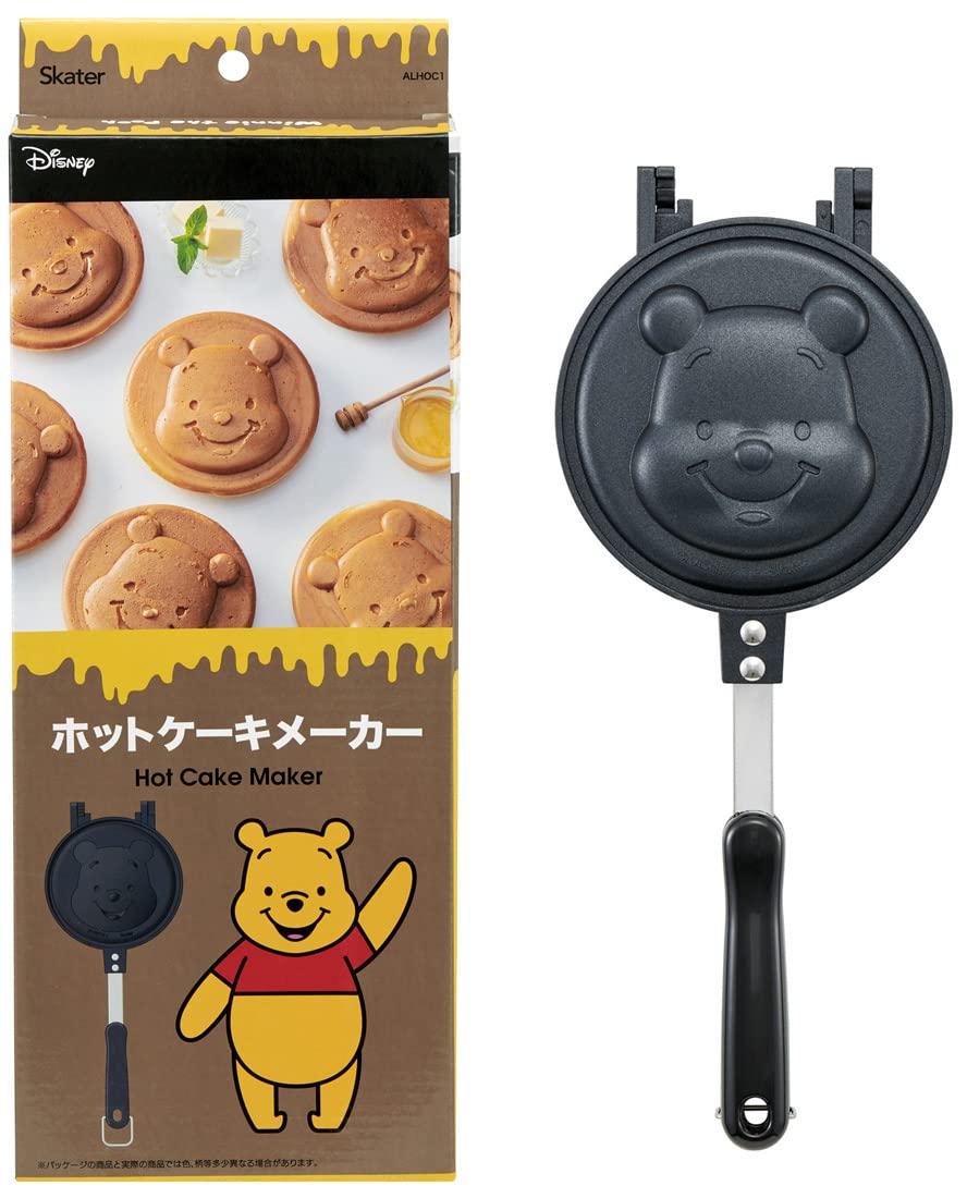 Skater Disney Winnie the Pooh Pancake Maker Direct Fire, Aluminum ALHOC1-A F/S