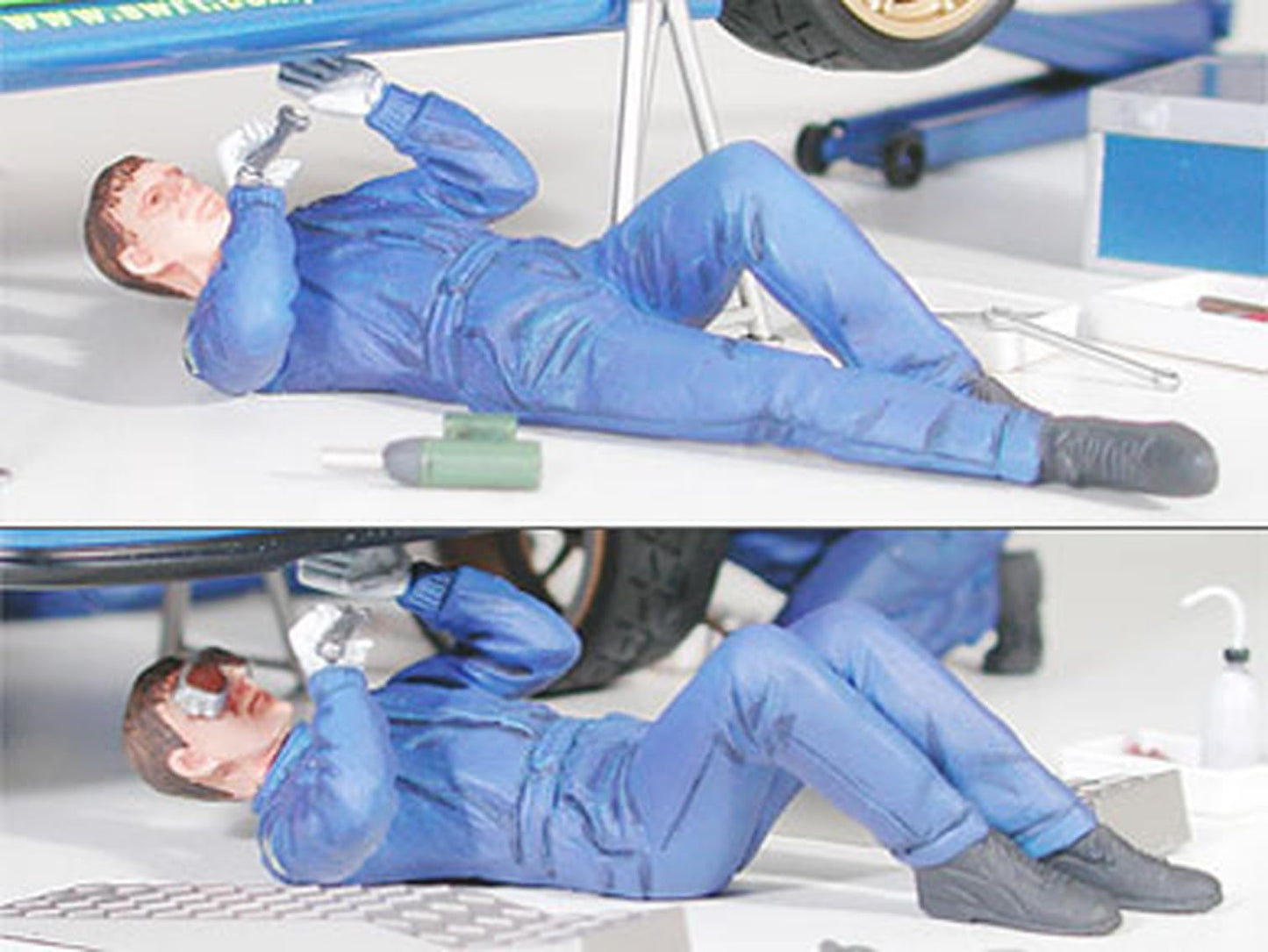 Tamiya 1/24 Sports Car Series No.266 Rally Mechanic Set Model Kit