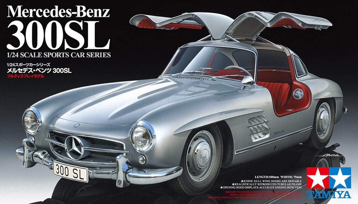 Tamiya 1/24 Sports Car Series No.338 Mercedes-Benz 300 SL Model 24338