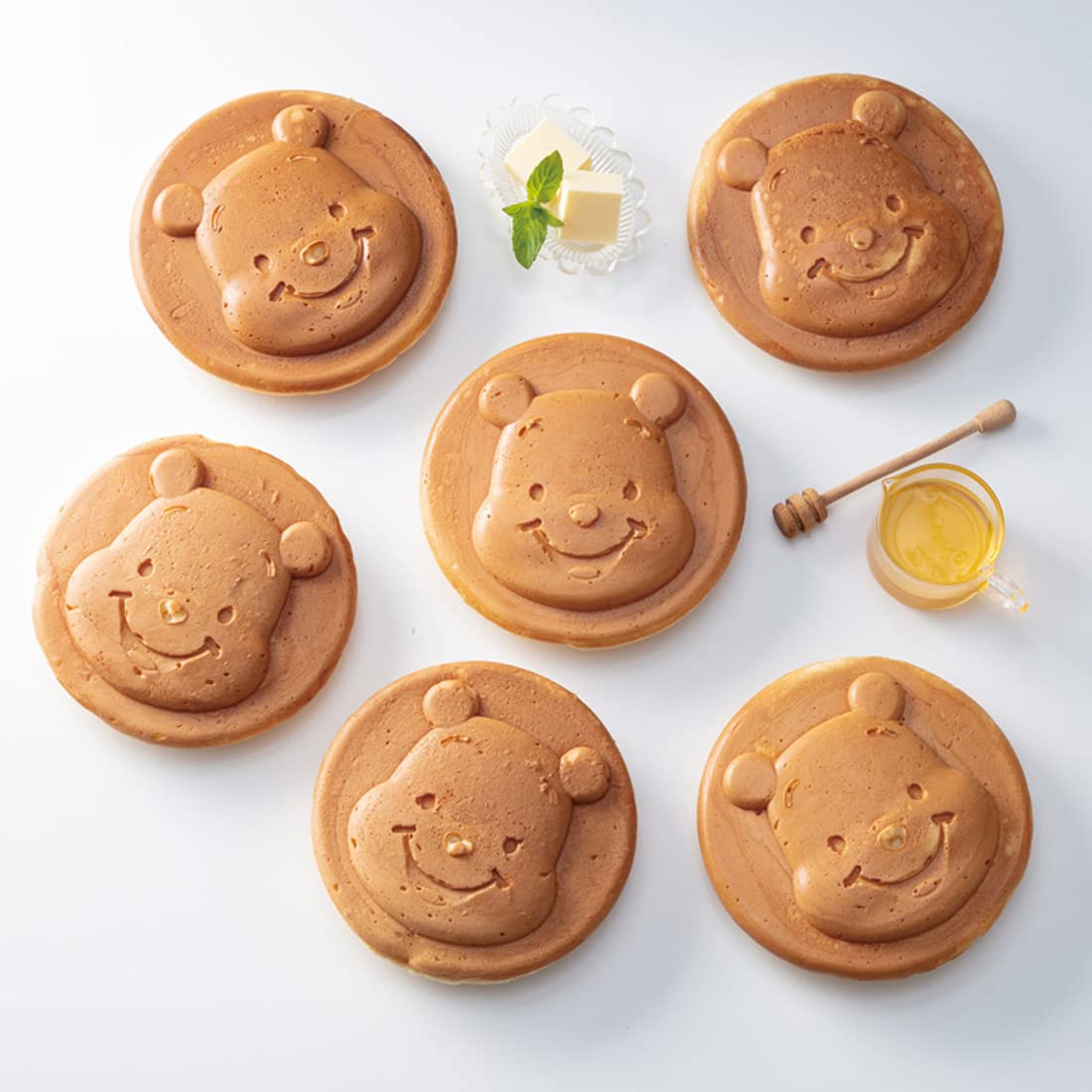 Skater Disney Winnie the Pooh Pancake Maker Direct Fire, Aluminum ALHOC1-A F/S