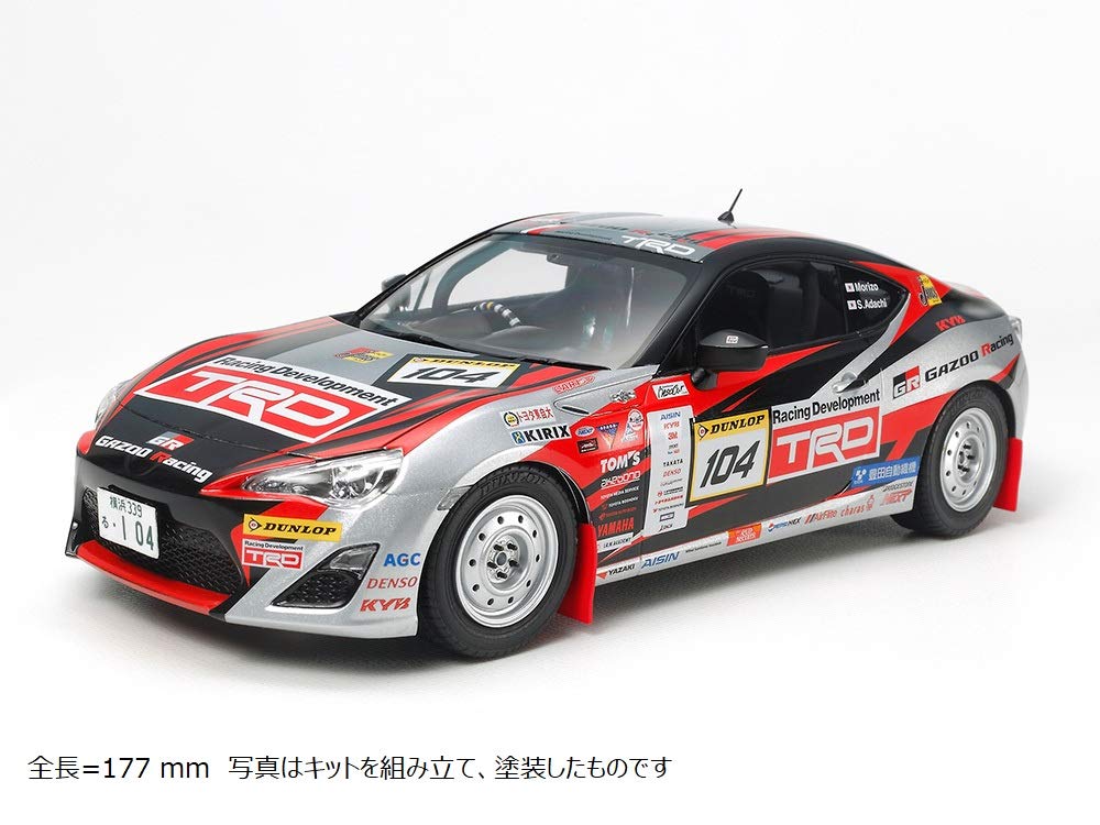 Tamiya 1/24 Sports Car Series No.337 GAZOO Racing TRD 86 2013 Rally Challenge
