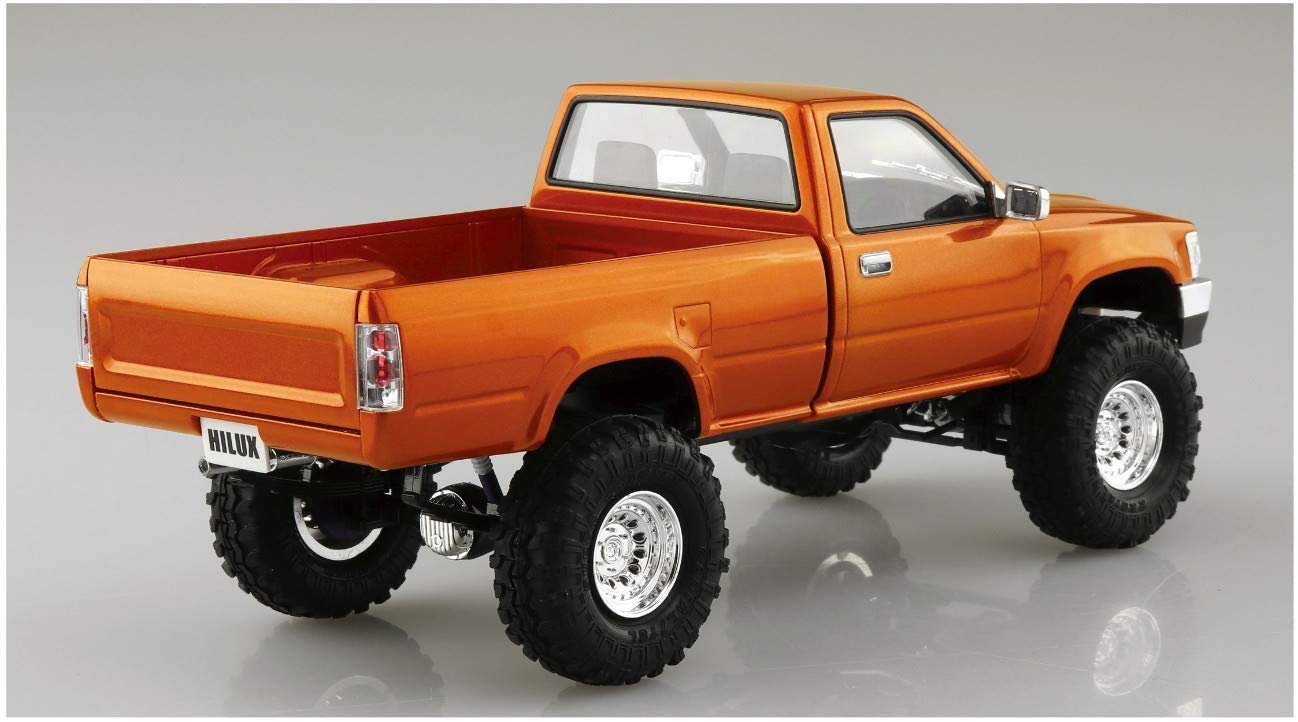 Aoshima Hilux Long Bed Lift Up '95 TOYOTA 1/24 scale kit No.65 58022 RN80