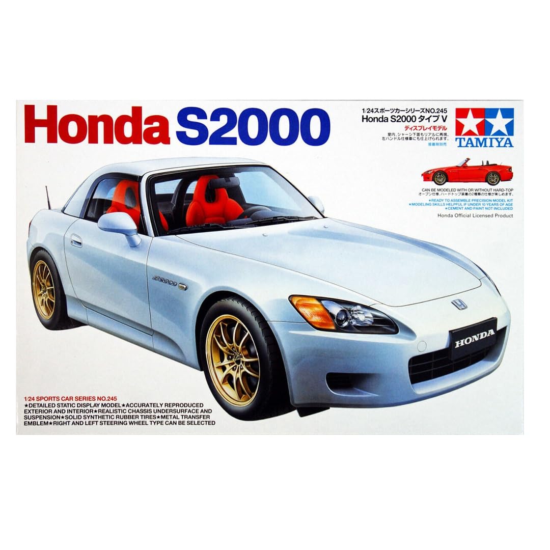 Tamiya 1/24 Sports Car Series Honda S2000 Type V