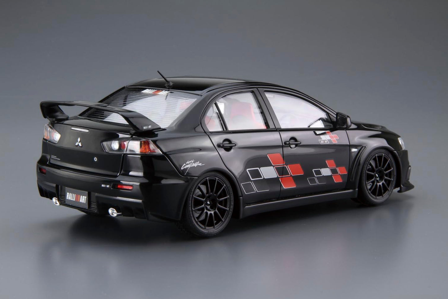 1/24 Mitsubishi Ralliart Lancer Evolution X CZ4A 2007 No.52 Model Kit AOSHIMA