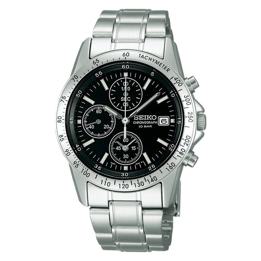 SEIKO SBTQ041 Men's Watch Seiko Selection Quartz Chronograph Silver