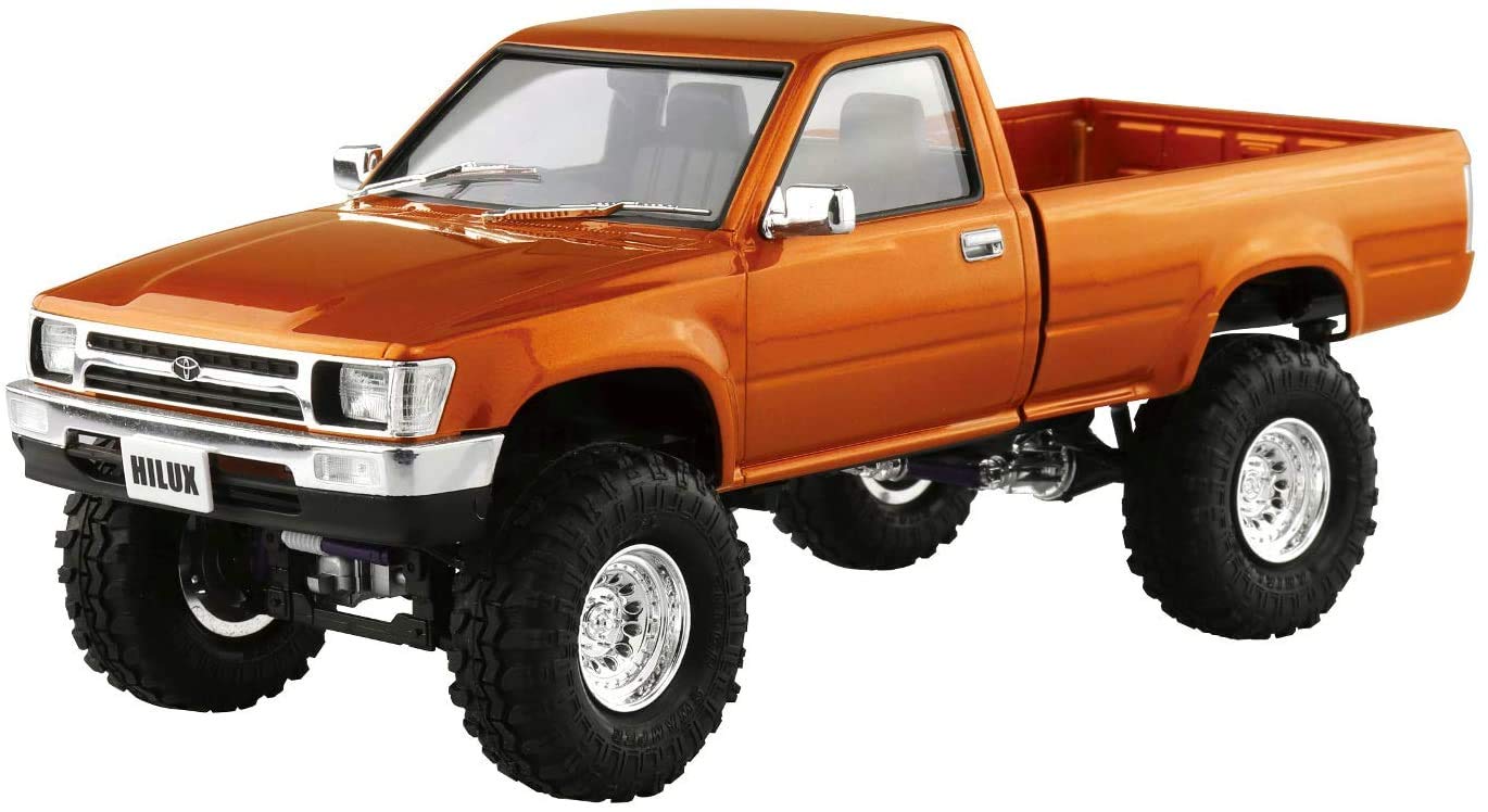 Aoshima Hilux Long Bed Lift Up '95 TOYOTA 1/24 scale kit No.65 58022 RN80