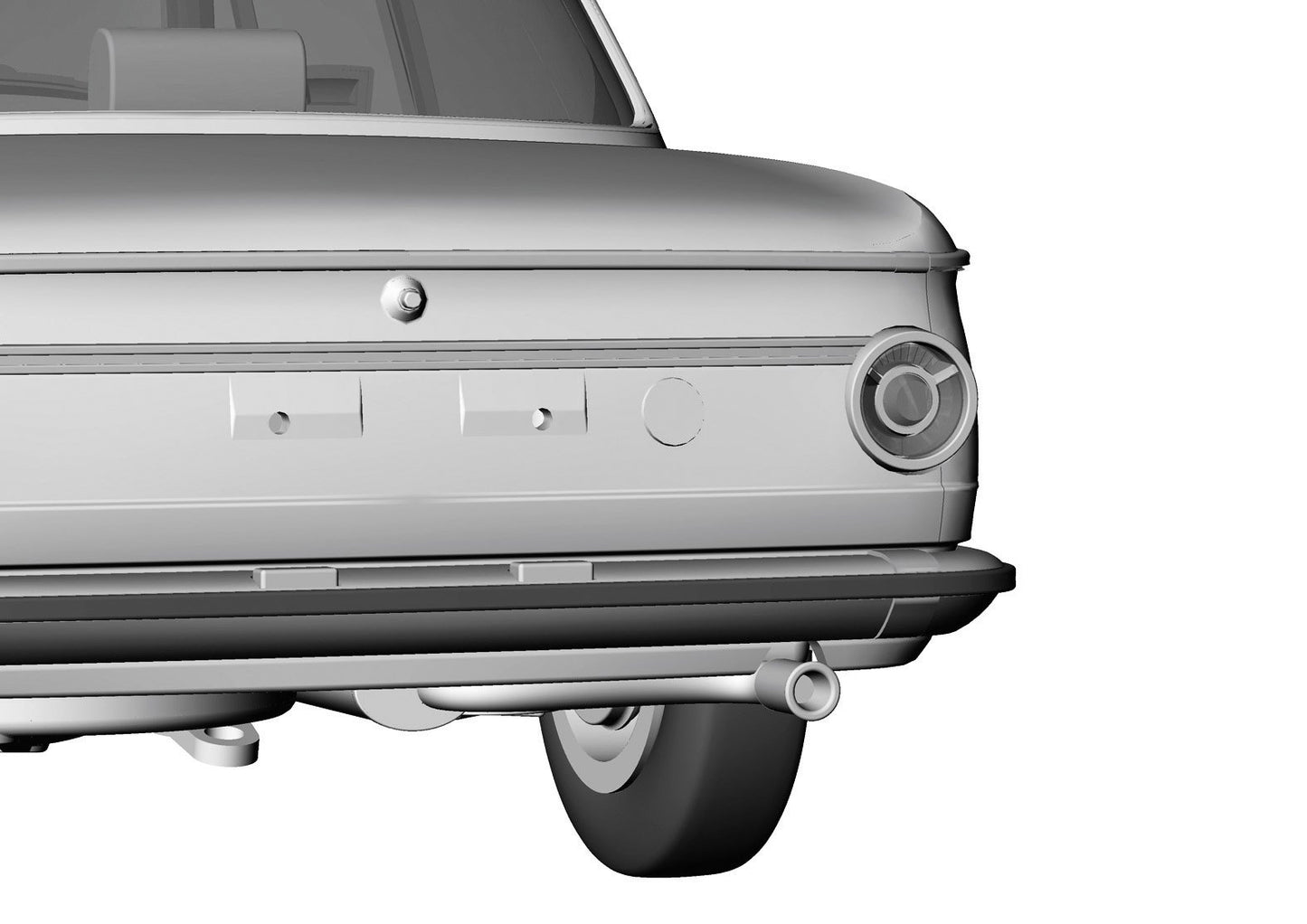 Hasegawa 1/24 BMW 2002tii HC23 Plastic Model