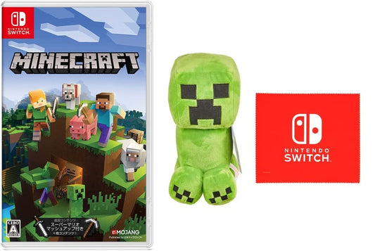 Minecraft + Minecraft Creeper Plush Toy (Basic) - Switch