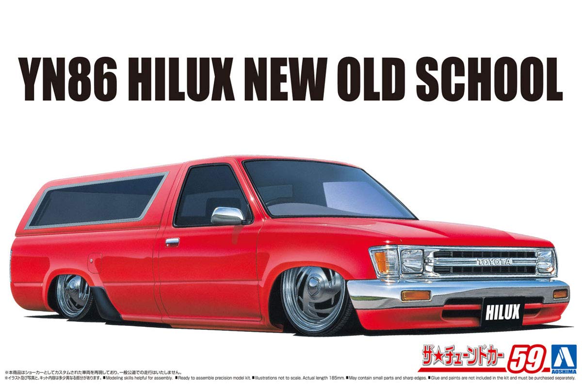 1/24 The Tuned Car series No.59 Toyota YN86 Hilux New Old School Kit Aoshima