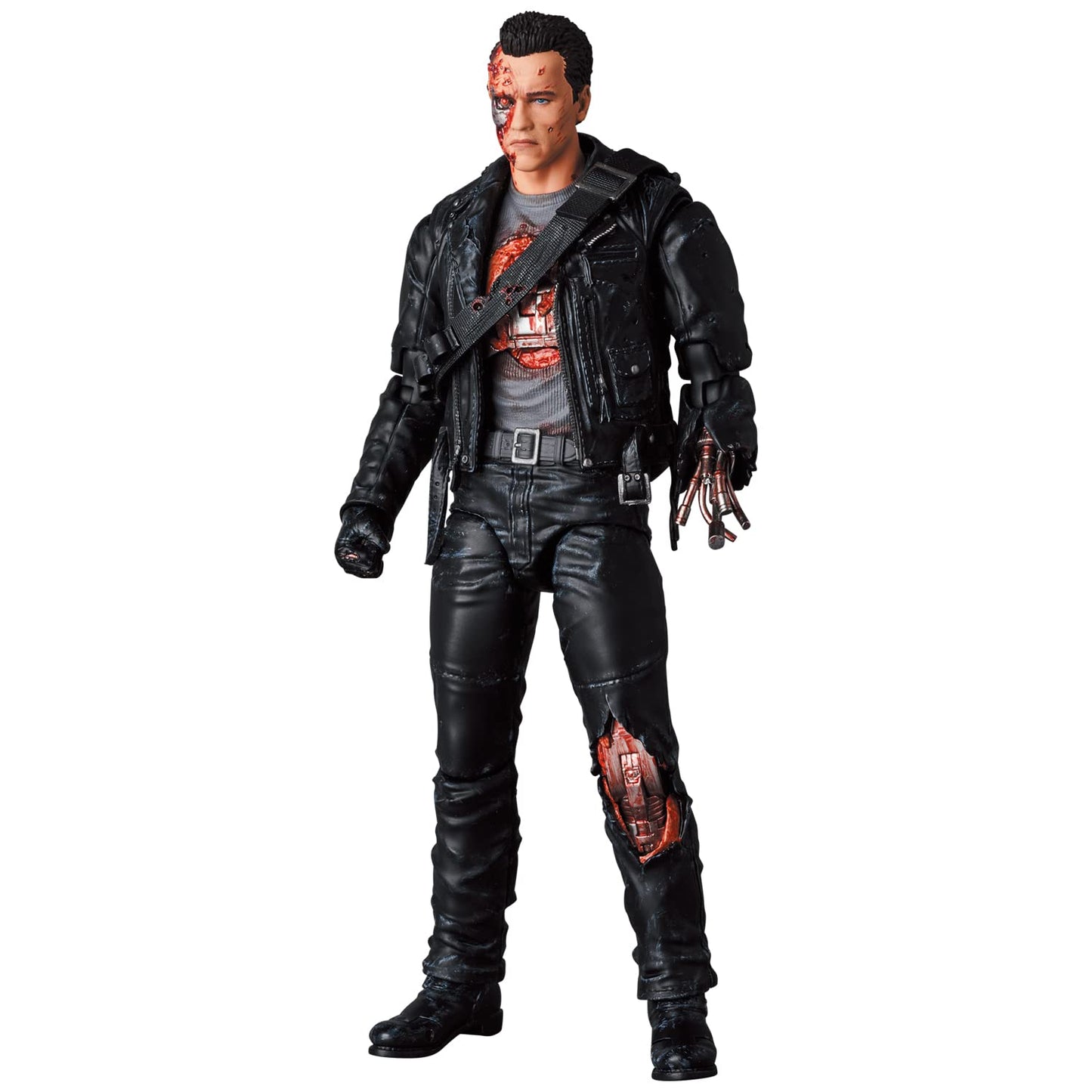 Medicom Toy No.191 T-800 Terminator 2 Battle Damage ver. Action Figure MAFEX