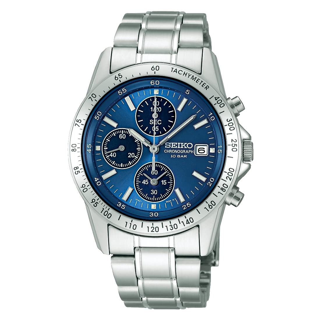 [Seiko Watch] Seiko Selection Men's Quartz Chronograph Watch SBTQ071 Silver