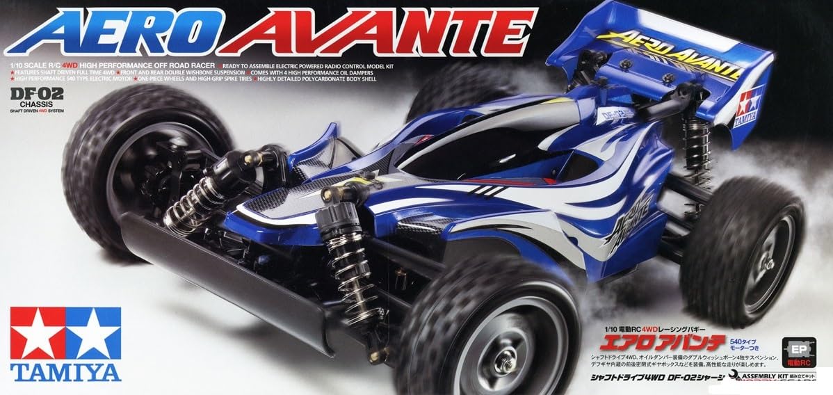Tamiya 1/10 RC Car Series No.550 58550 Aero Avante DF-02 Chassis Off-Road