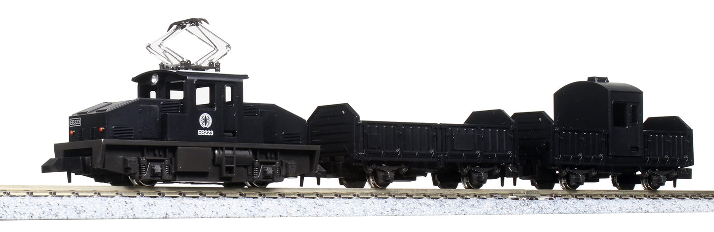 KATO 10-504-3 N Gauge Chibi Convex Set Country Town Freight Train Black Railway