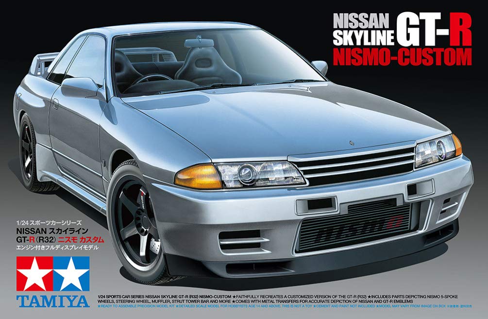 Tamiya 1/24 Sports Car Series No.341 Nissan Skyline GT-R R32 Nismo Model 24341