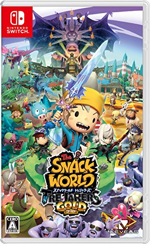 The Snack World Trejarers Gold Nintendo Switch Level 5 Sealed RPG