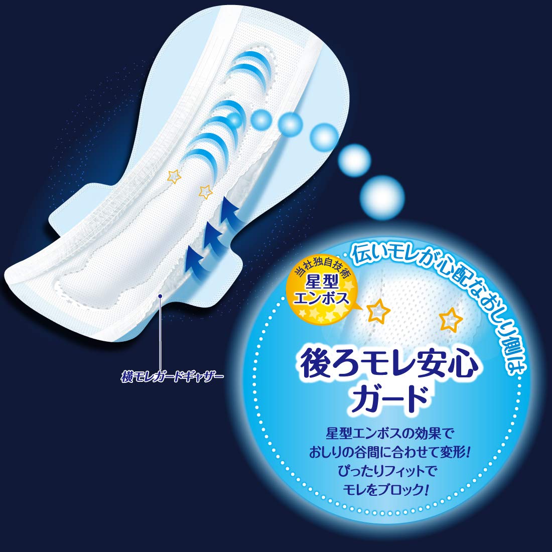 Elis Elleair Sanitary Pad Overnight Wing 400 Longer 40cm 12 pads x 2 packs