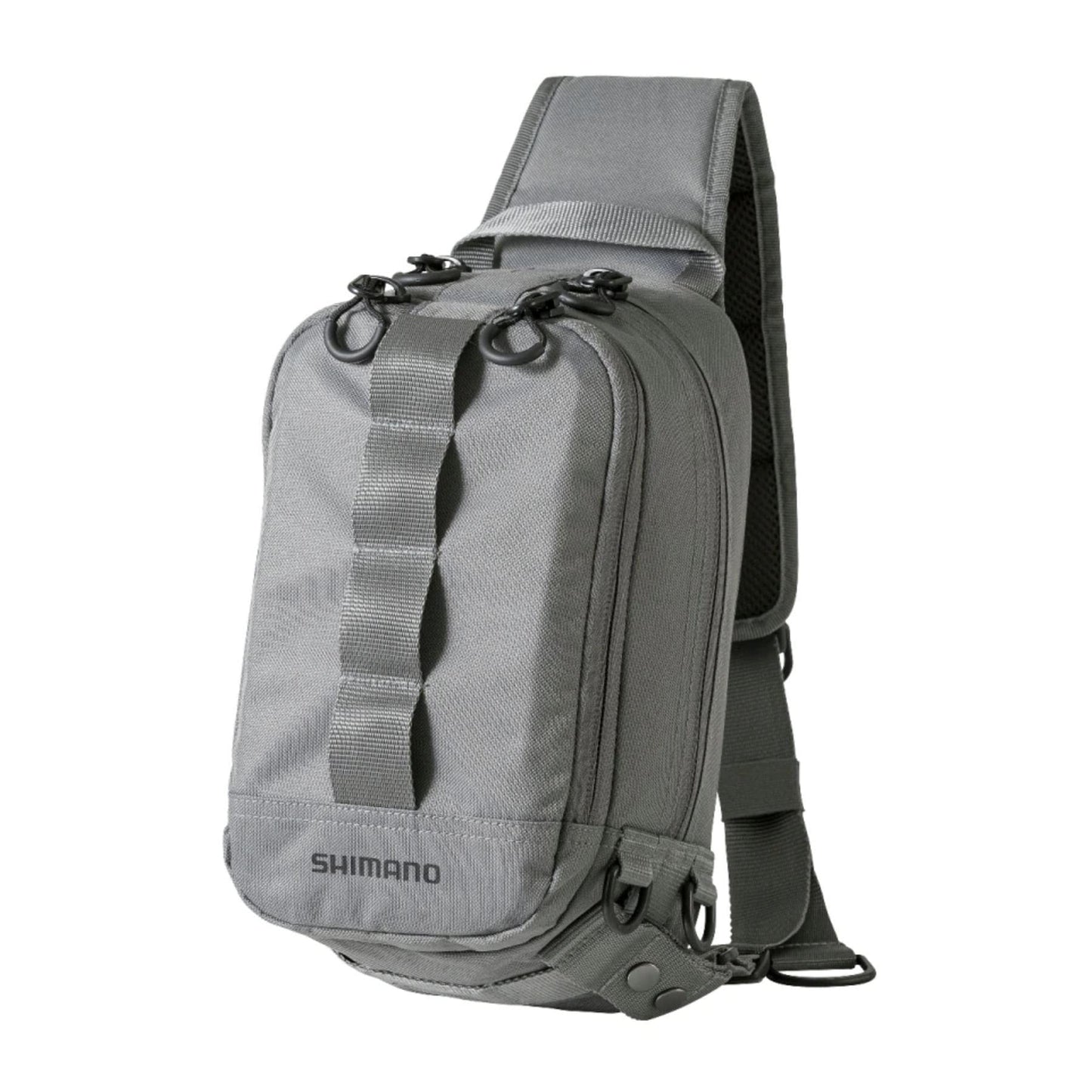 SHIMANO Fishing Bag Sling Shoulder Bag gray M size BS-025T