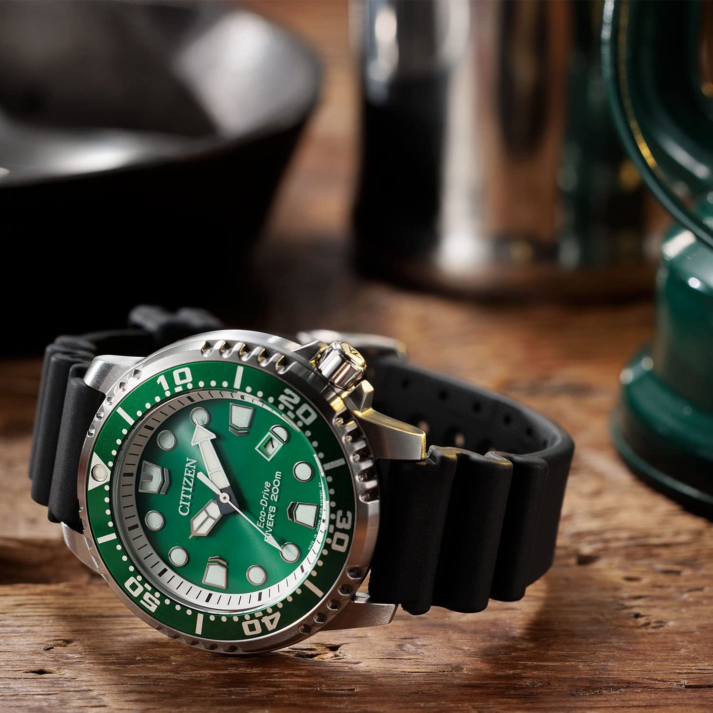 Citizen Promaster Eco-Drive MARINE 200m Diving Watch BN0156-13W Men's Black