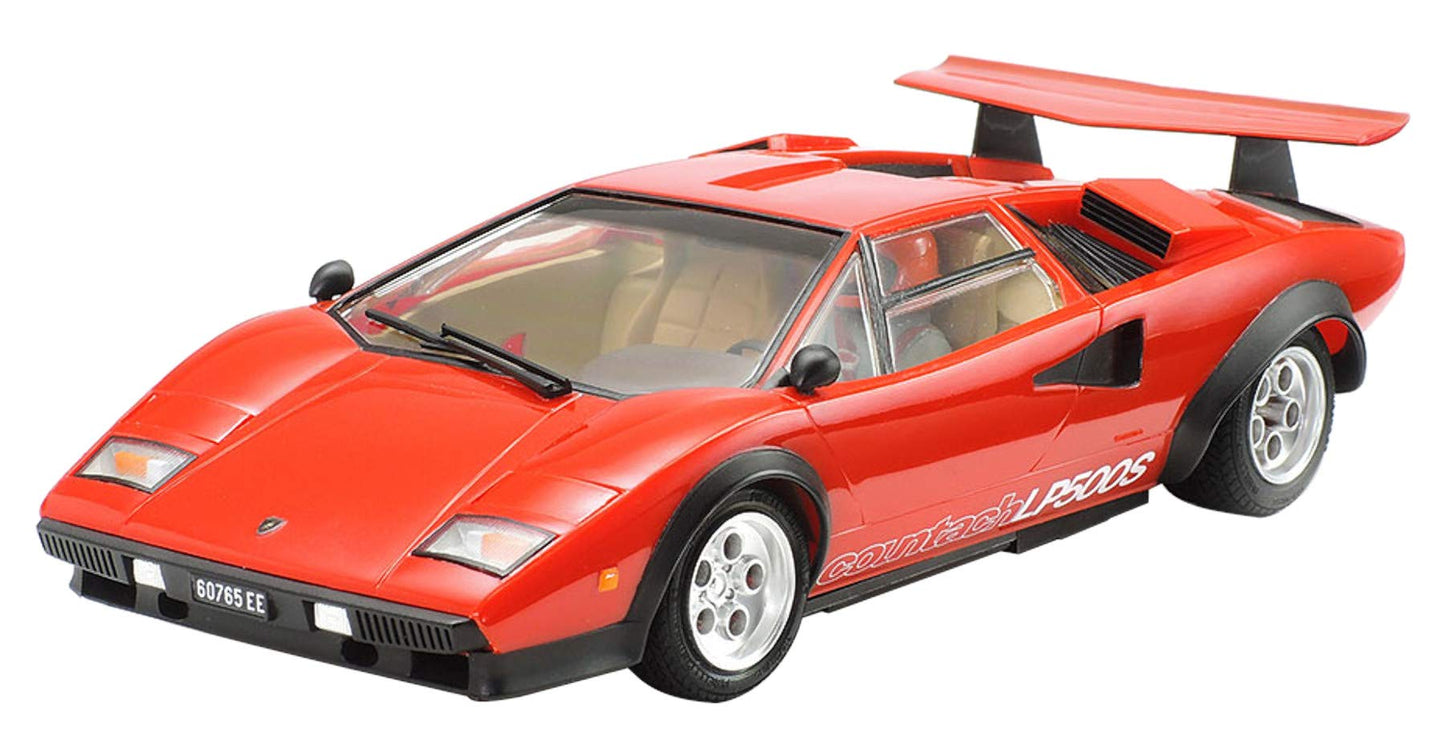 TAMIYA 1/24 Special Scale Project Lamborghini Countach (Clear Coat Red Body)
