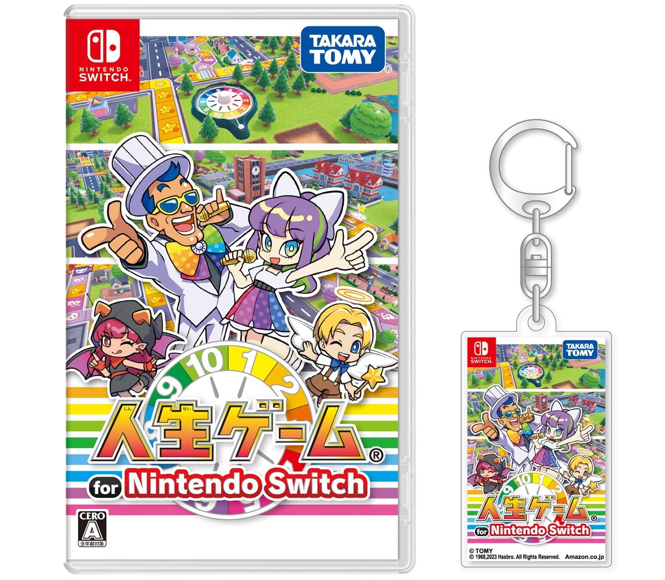 Game of Life for Nintendo Switch (Includes Amazon.co.jp Exclusive Original Acrylic Keychain)