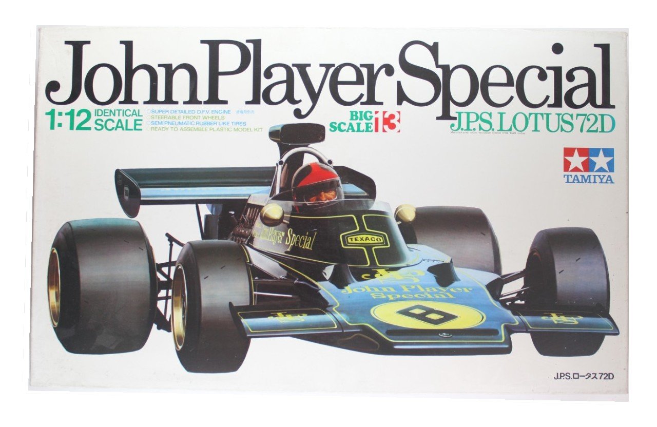 Tamiya 1/12 JPS Lotus 72D (1/12 Big Scale Car: 12013)