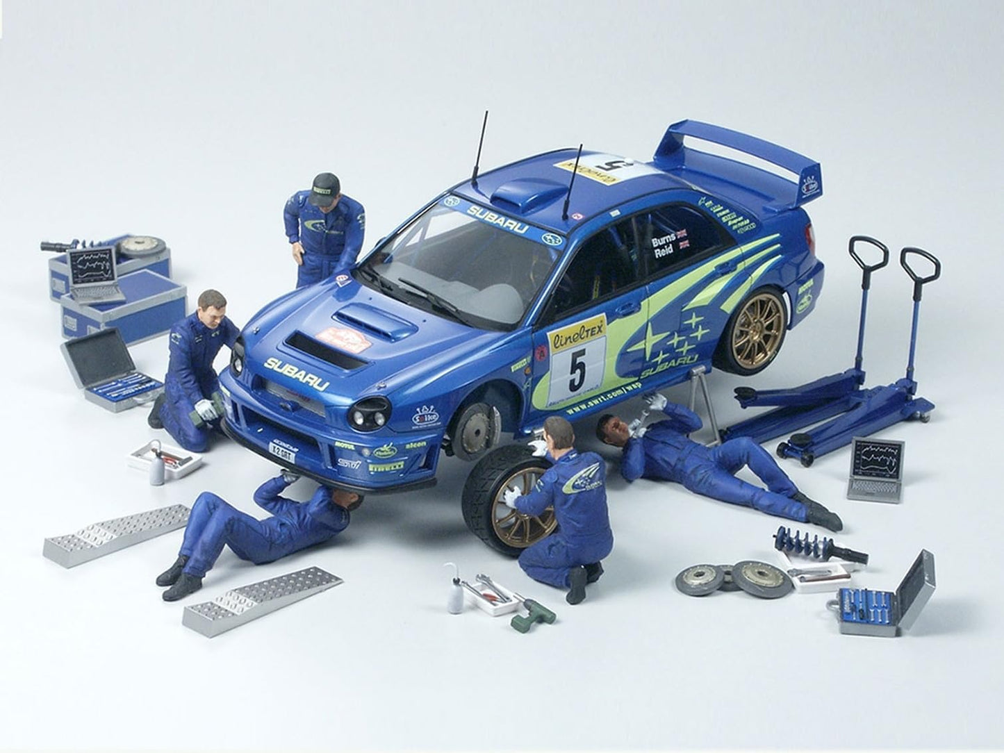 Tamiya 1/24 Sports Car Series No.266 Rally Mechanic Set Model Kit