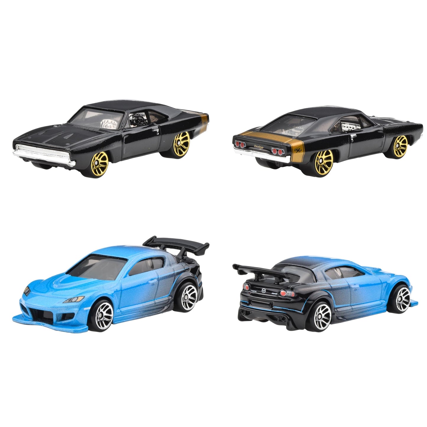 Hot Wheels Fast & Furious 10-Car Pack Toy Vehicles Mini Cars