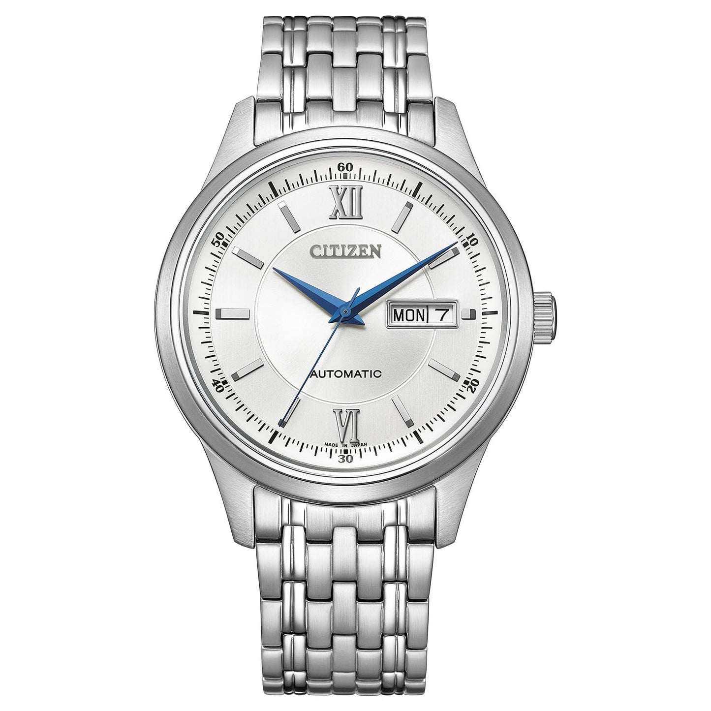 Citizen Mechanical Automatic Watch NY4050-62A Men's Silver