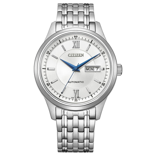 Citizen Mechanical Automatic Watch NY4050-62A Men's Silver